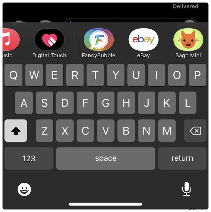iOSでiMessageのバブル（吹き出し）の色を変更する方法