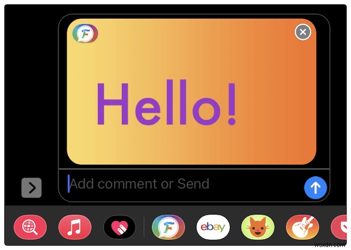 iOSでiMessageのバブル（吹き出し）の色を変更する方法