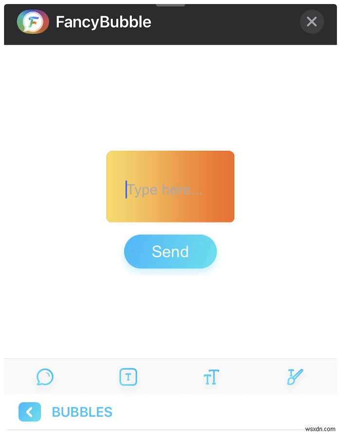 iOSでiMessageのバブル（吹き出し）の色を変更する方法