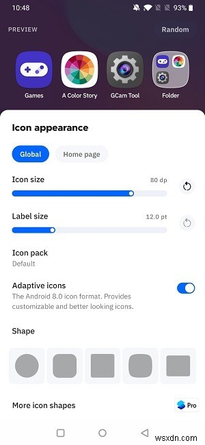Androidスマホでアプリのアイコンサイズを変更する方法【ランチャー・標準設定】