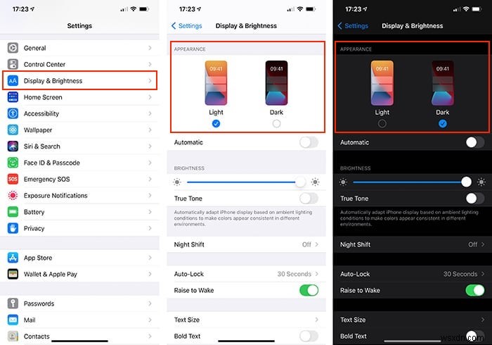 iPhone・iPadでダークモードを有効にする3つの方法