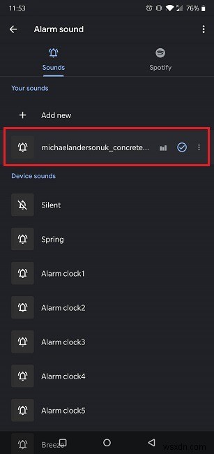 AndroidでSpotifyの曲をアラームに設定する方法|お気に入りの音楽で心地よい朝を
