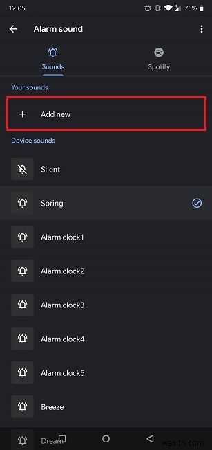 AndroidでSpotifyの曲をアラームに設定する方法|お気に入りの音楽で心地よい朝を