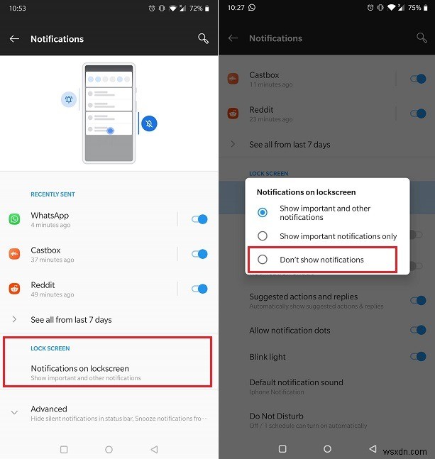 Androidのロック画面で通知を非表示にする方法【機種別設定手順】