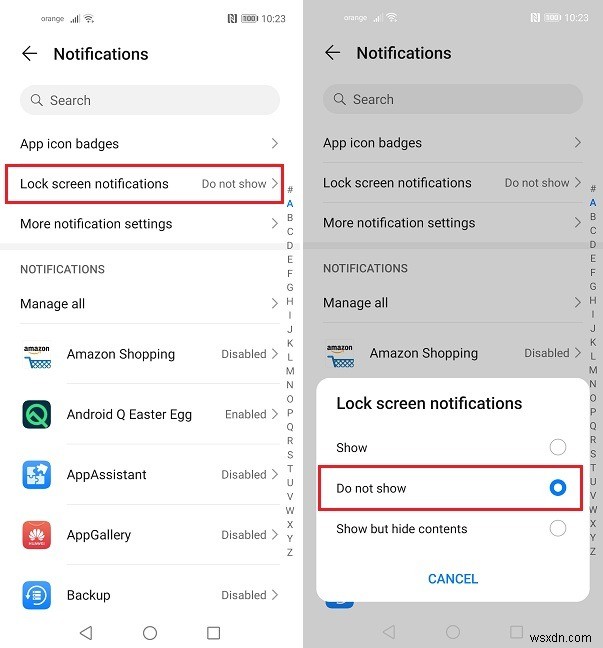 Androidのロック画面で通知を非表示にする方法【機種別設定手順】
