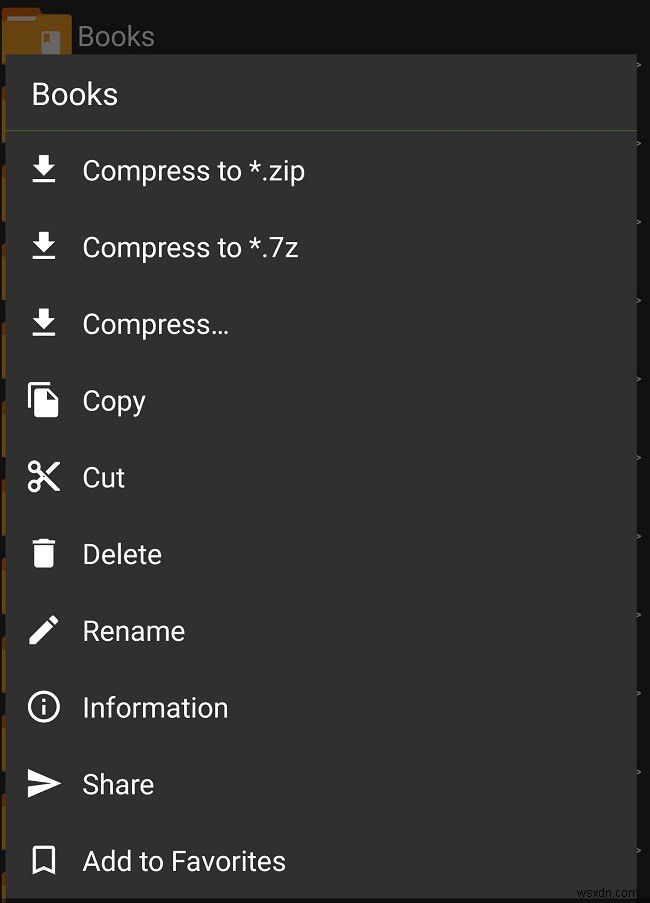 ZArchiverでAndroidのファイルを圧縮・解凍する方法