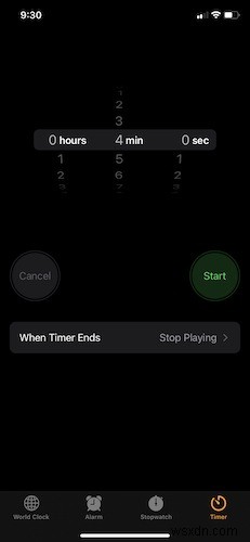 iPhoneで音楽のスリープタイマーを設定する方法｜Apple Music・Spotify対応