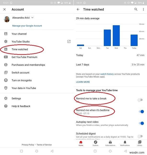 YouTubeの見すぎを防ぐには？視聴時間を減らす「休憩リマインダー」設定ガイド