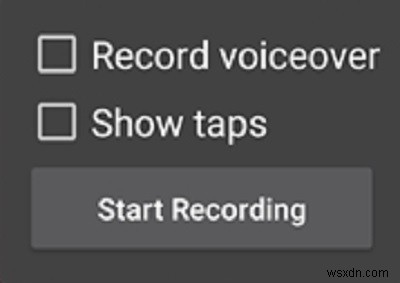 Android 10に隠されたスクリーンレコーダーを有効にする方法