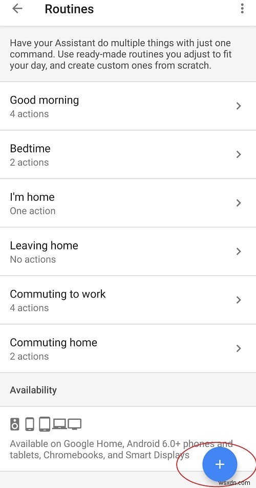 GoogleアシスタントでAndroidの緊急ルーチンを作成する方法