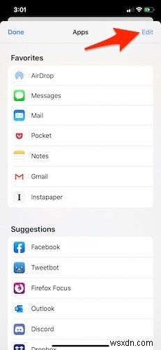 iOSの「共有シート」をカスタマイズする方法|よく使うアプリとアクションを整理しよう