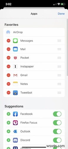iOSの「共有シート」をカスタマイズする方法|よく使うアプリとアクションを整理しよう
