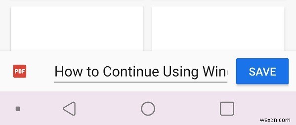 Android版ChromeでWebページをPDFとして保存する方法