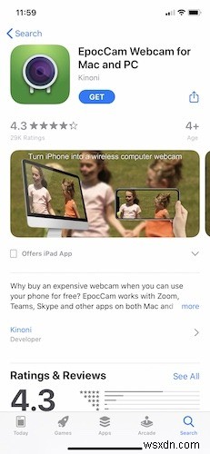 iPhoneをWebカメラとして使う方法|EpocCamで簡単セットアップ