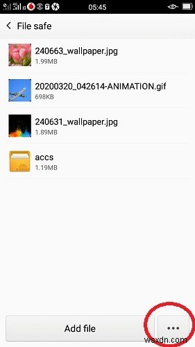 Androidのセーフフォルダ（ファイルセーフ）のロックを解除してファイルを復元する方法