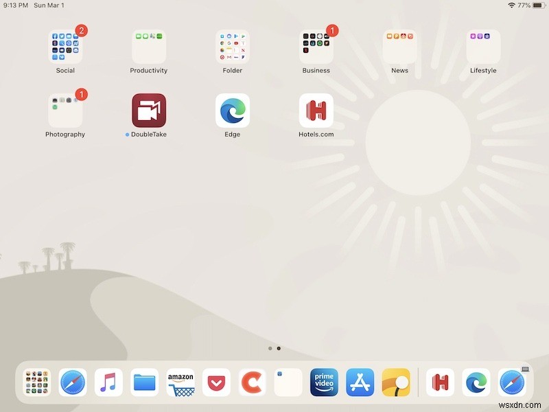 iPadのDock(ドック)をカスタマイズする方法|アプリの追加・整理・フォルダ活用術