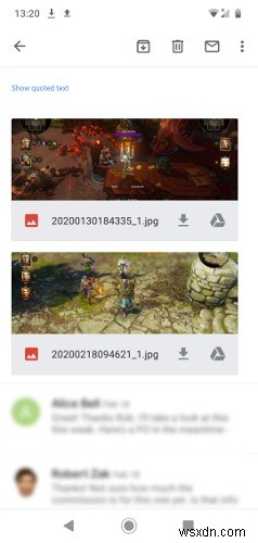 AndroidでGmailの添付ファイルを保存する2つの簡単な方法