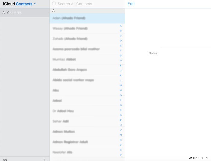 iOSデバイスでiCloudから連絡先を復元する方法