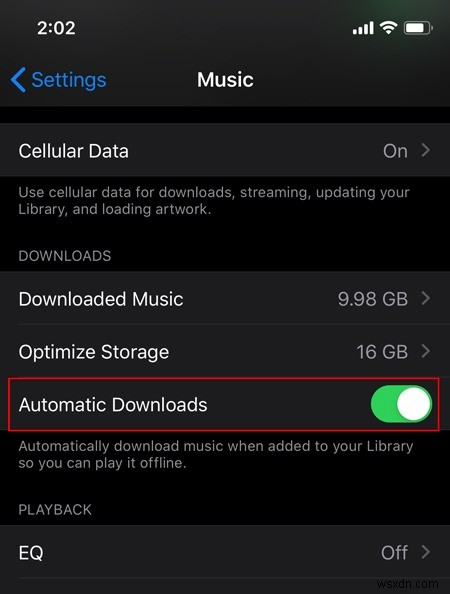 Apple Musicの楽曲をiOSデバイスに自動ダウンロードする方法