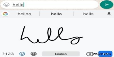 AndroidのGboardで手書き文字をテキストに変換する方法