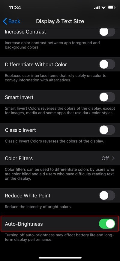 iOSで自動明るさを無効にする方法|iOS 13・12・それ以前のバージョン別手順