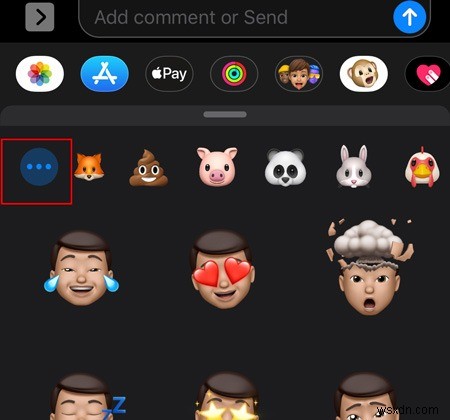 iPhone/iPadでミーモジ(Memoji)ステッカーを作成・送信する完全ガイド