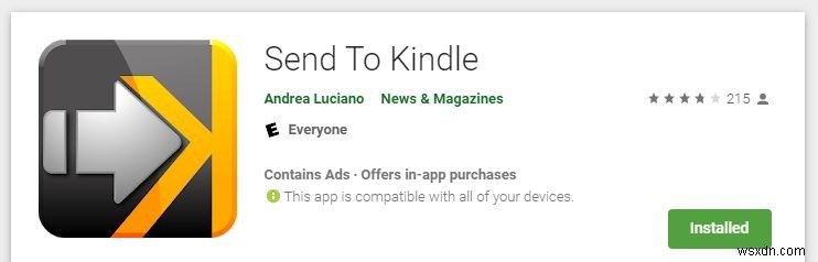 AndroidスマホからKindleへWeb記事を送信する方法