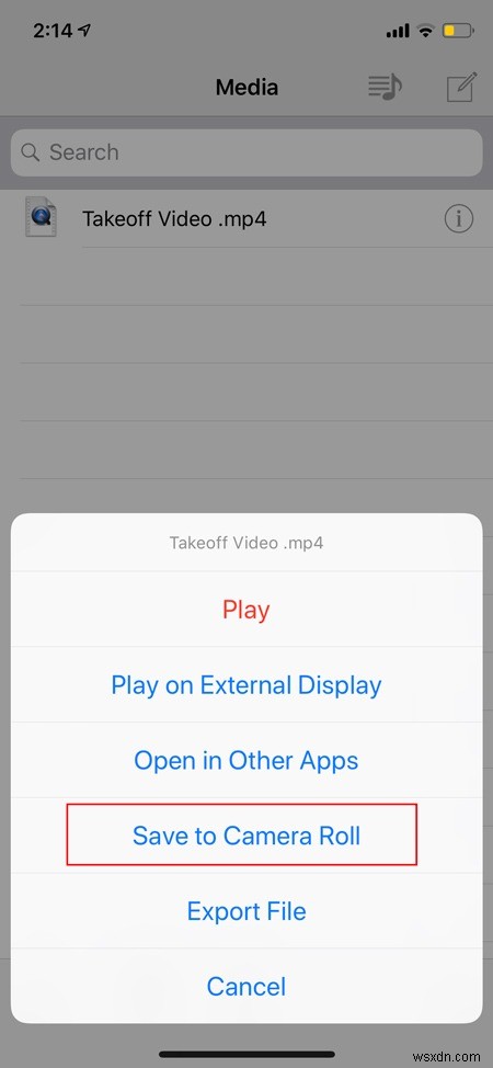 Facebookの動画をiPhoneにダウンロードして保存する方法