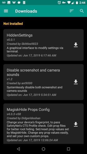 Magisk ManagerでAndroidアドオンモジュールをインストール・管理する方法