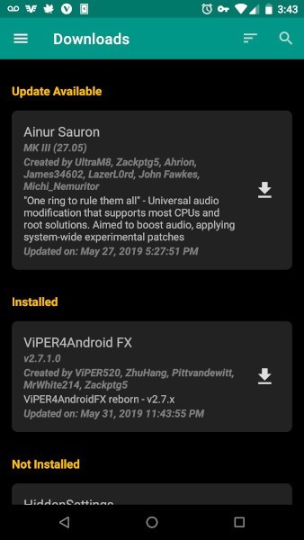 Magisk ManagerでAndroidアドオンモジュールをインストール・管理する方法
