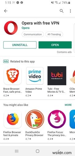 Android版Operaブラウザの無料VPNの使い方|設定手順を徹底解説