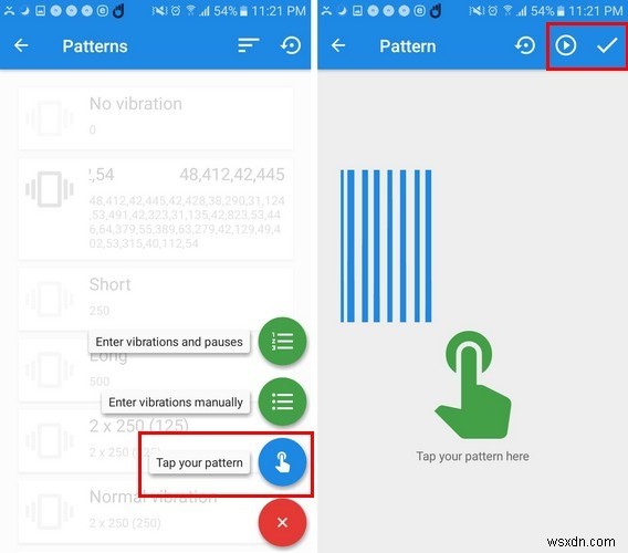 Androidの連絡先ごとにカスタムバイブレーションパターンを設定する方法