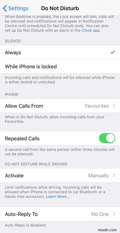 iPhone/iPadで「おやすみモード」を有効にして使う方法