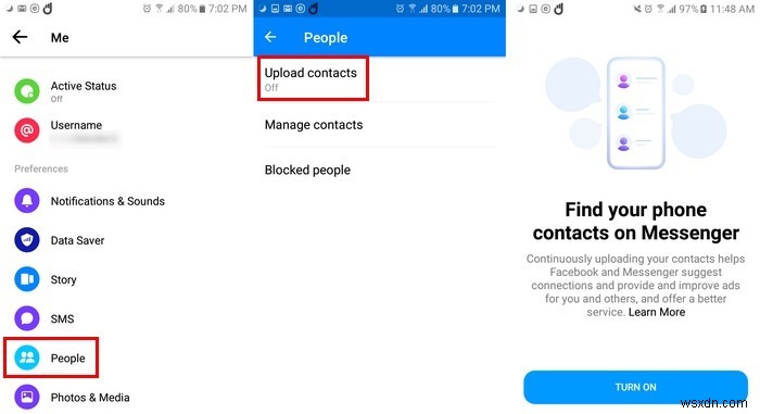 Facebook Messengerで連絡先を同期・同期解除する方法【Android/iOS/Lite対応】
