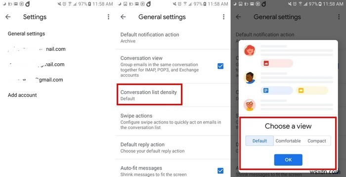 新しいGmailアプリを自分好みにカスタマイズする方法