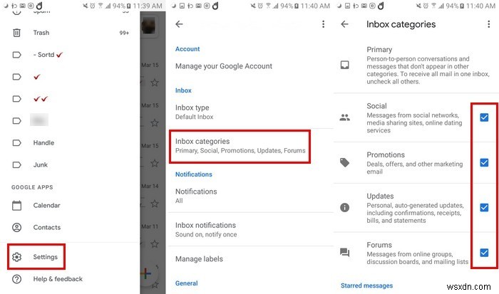 新しいGmailアプリを自分好みにカスタマイズする方法