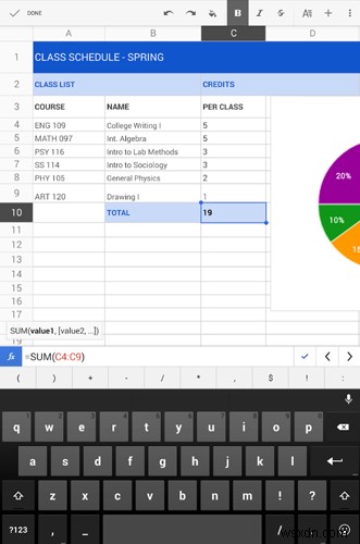 Androidで使えるおすすめスプレッドシートアプリ4選