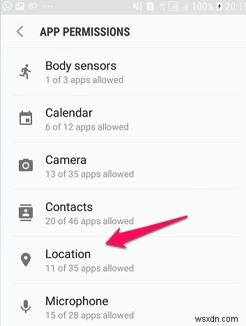 Androidで位置情報へのアクセスを許可しているアプリを確認・管理する方法