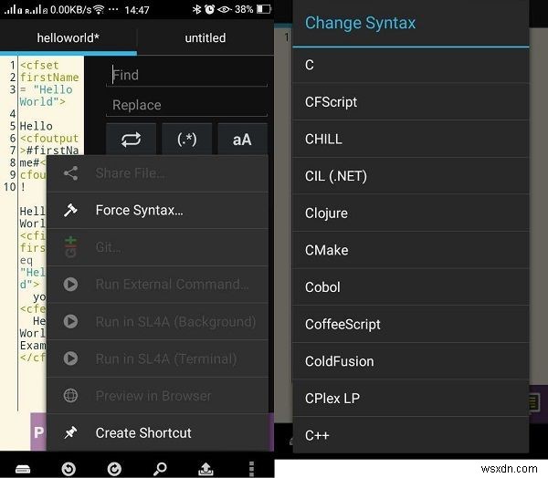Androidで快適コーディング！おすすめコードエディタ5選
