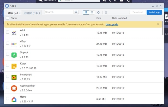 AirDroidを使ってAndroidスマートフォンをLinuxに接続する方法