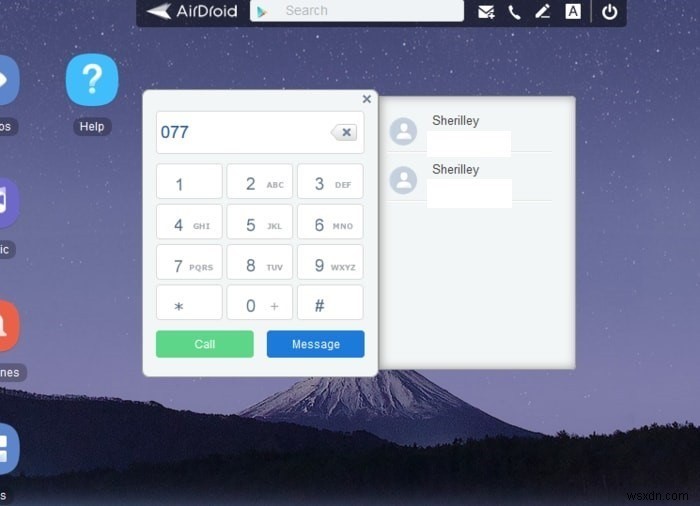 AirDroidを使ってAndroidスマートフォンをLinuxに接続する方法