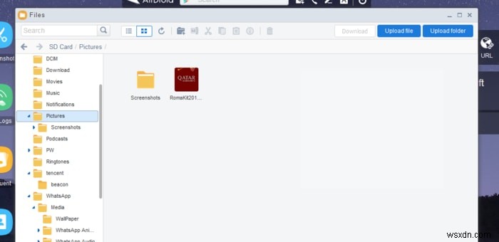 AirDroidを使ってAndroidスマートフォンをLinuxに接続する方法