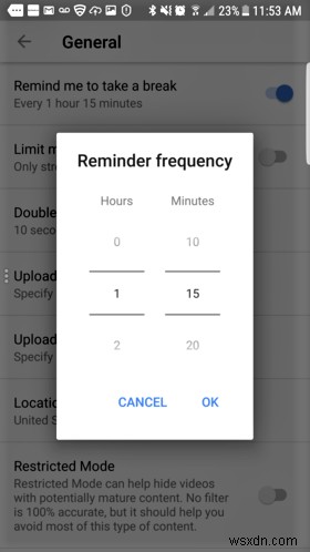YouTubeのデジタルウェルビーイング機能で視聴時間を管理する方法