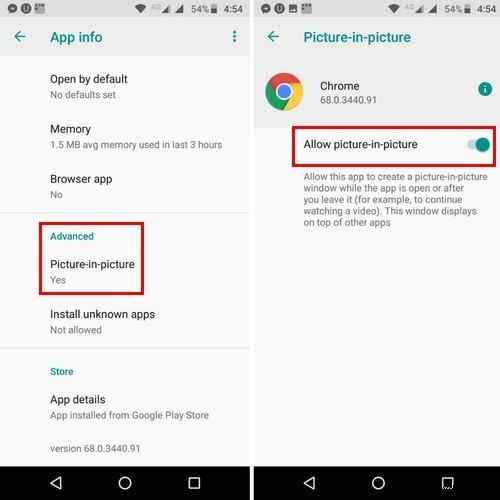 Android Oreoでピクチャーインピクチャーモードを有効化して使う方法