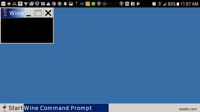 Wineを使ってAndroidでWindowsアプリを実行する方法