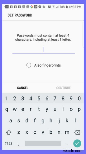 Androidでシークレットモードをパスワードで保護する方法【Samsung Internet】