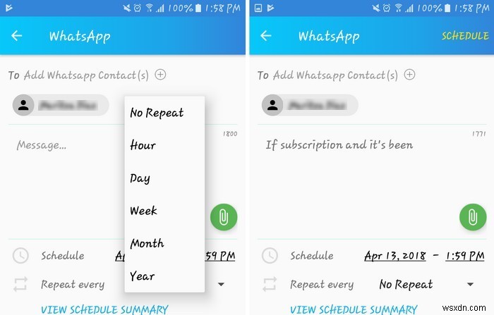 【SKEDit】WhatsAppメッセージの送信を予約・スケジュールする方法