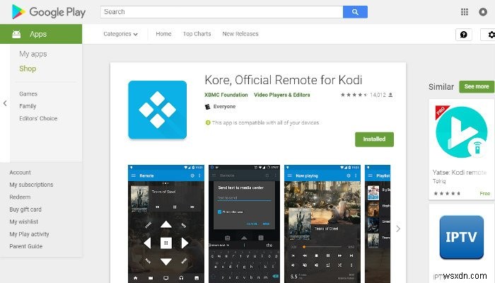 Android公式リモコンアプリ「Kore」でKodiをスマホから操作する設定方法