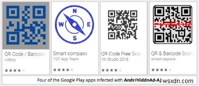 Google Playのアプリから50万台に感染した広告マルウェア「Andr/HiddnAd-AJ」の手口と対策