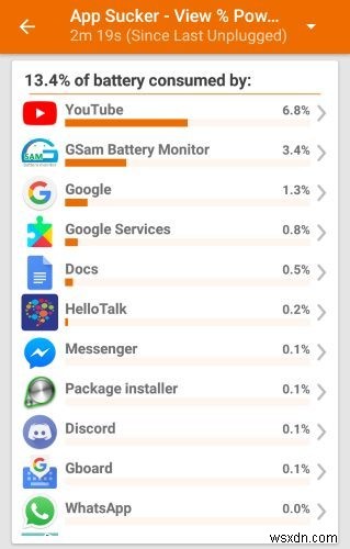 Androidスマホのバッテリーを消耗するアプリを見つけて対処する方法